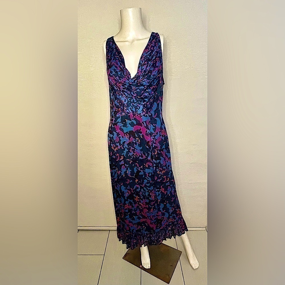 WOMAN'S ANTHROPOLOGIE “Conditions Apply” MIDI Dress, SZ 12- LT37